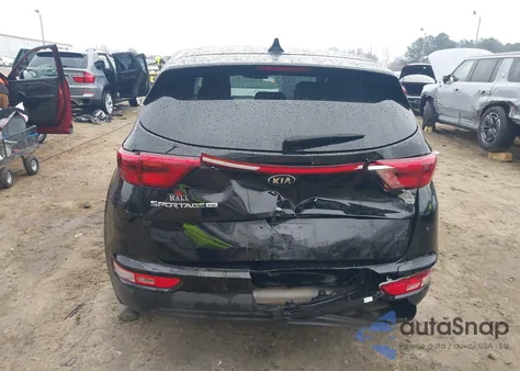 2018 Kia Sportage Lx from USA, damaged, VIN KNDPM3AC9J7307737